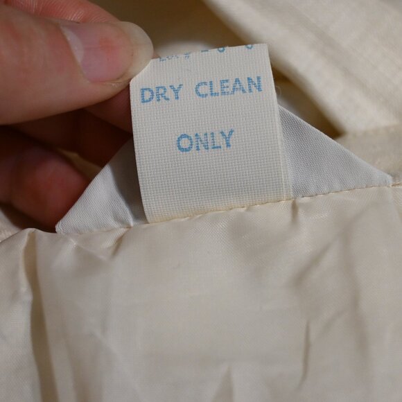 70's Alexandria Linen Pleated Skirt - Picture 6 of 6